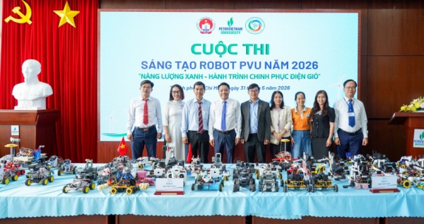 STEM Innovation Petrovietnam: Khơi nguồn đam m&ecirc; khoa học đỉnh cao tại S&aacute;ng tạo Robot PVU 2026