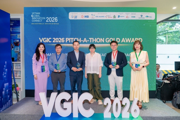 Dự &aacute;n vật liệu xanh từ l&aacute; dứa của PVU đạt giải V&agrave;ng tại Vietnam Global Innovation Connect 2026