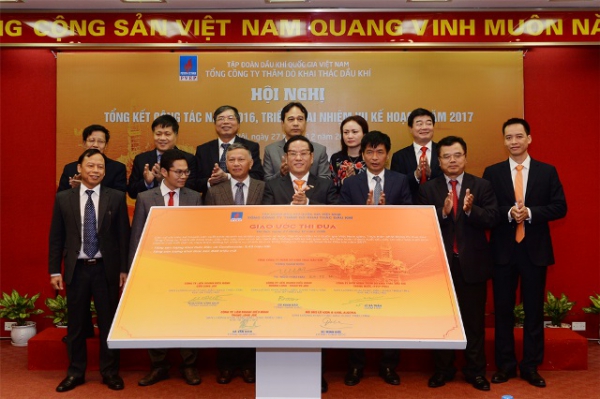 PVEP tổng kết công tác năm 2016, hoàn thành vượt mức sản lượng khai thác dầu khí